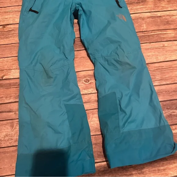 North face blue snow pants
